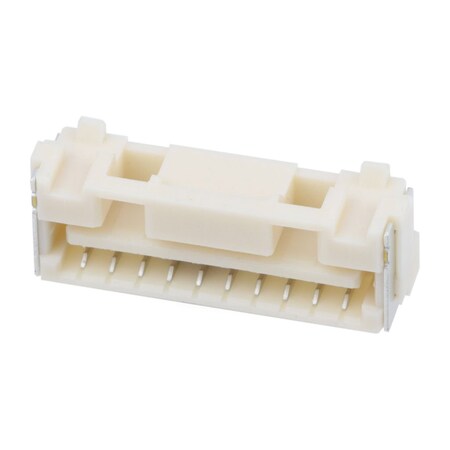 Molex Board Connector, 10 Contact(S), 1 Row(S), Female, Straight, 0.049 Inch Pitch, Surface Mount 5023821070